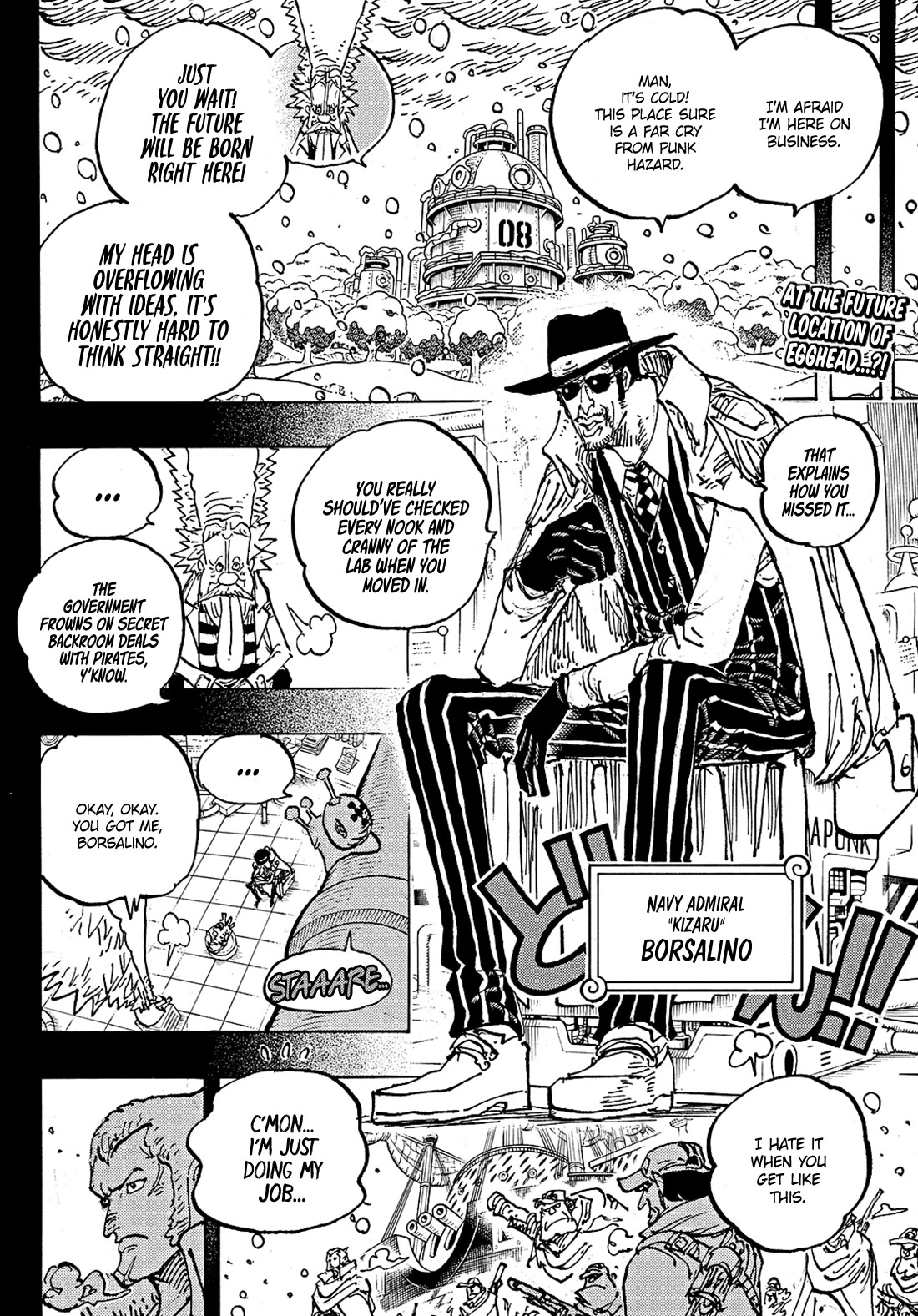 One Piece Chapter 1100 3